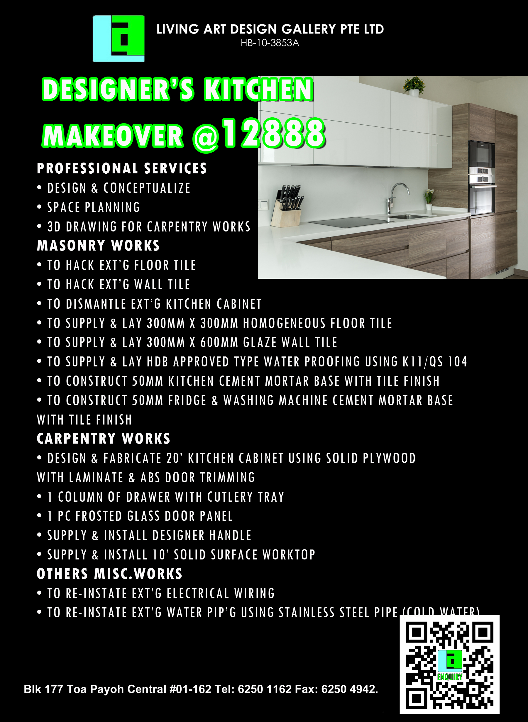 Package 5: Makeover Kitchen Resale Flat Only $12,888