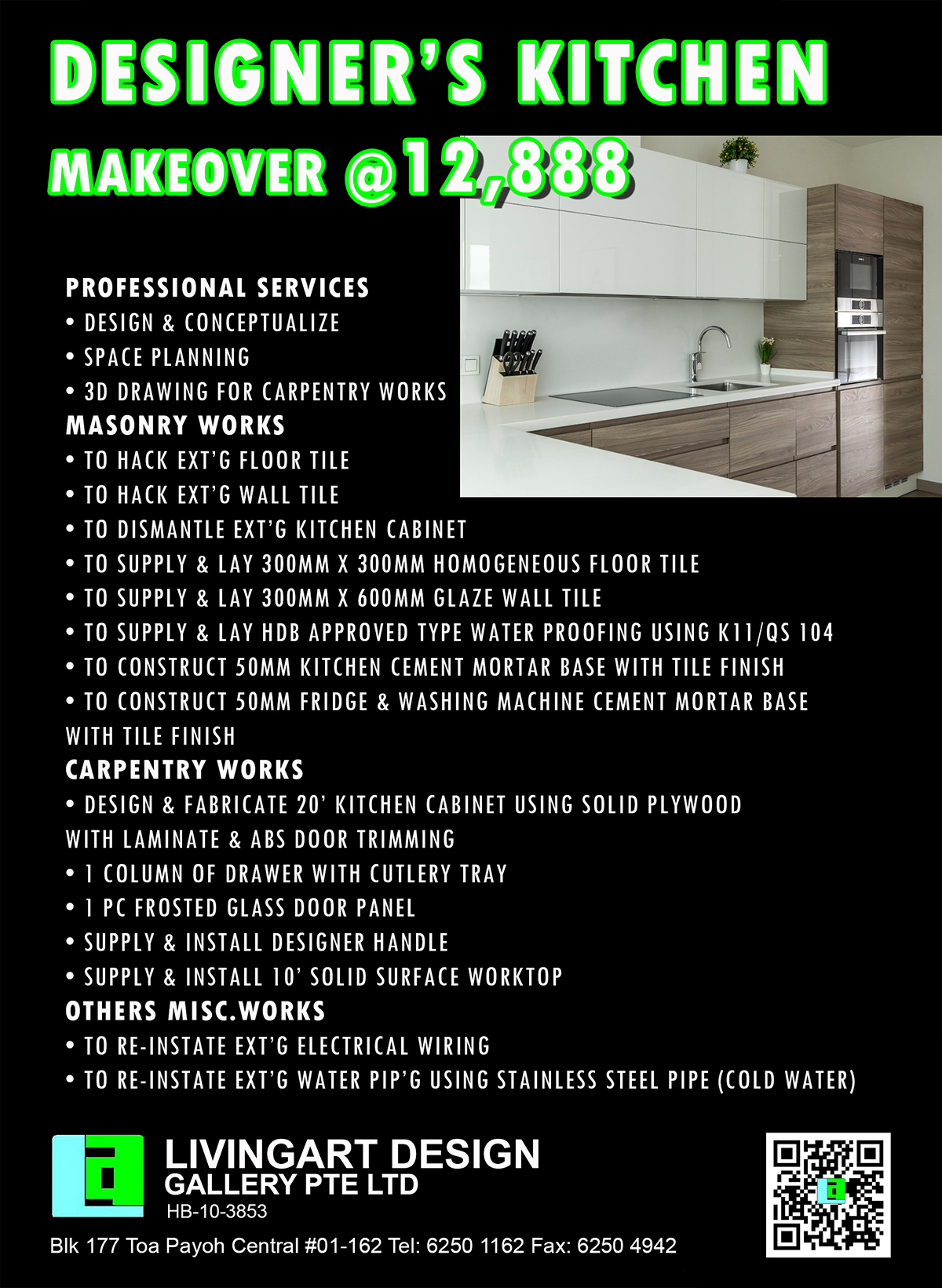 Package 5: Makeover Kitchen Resale Flat Only $12,888