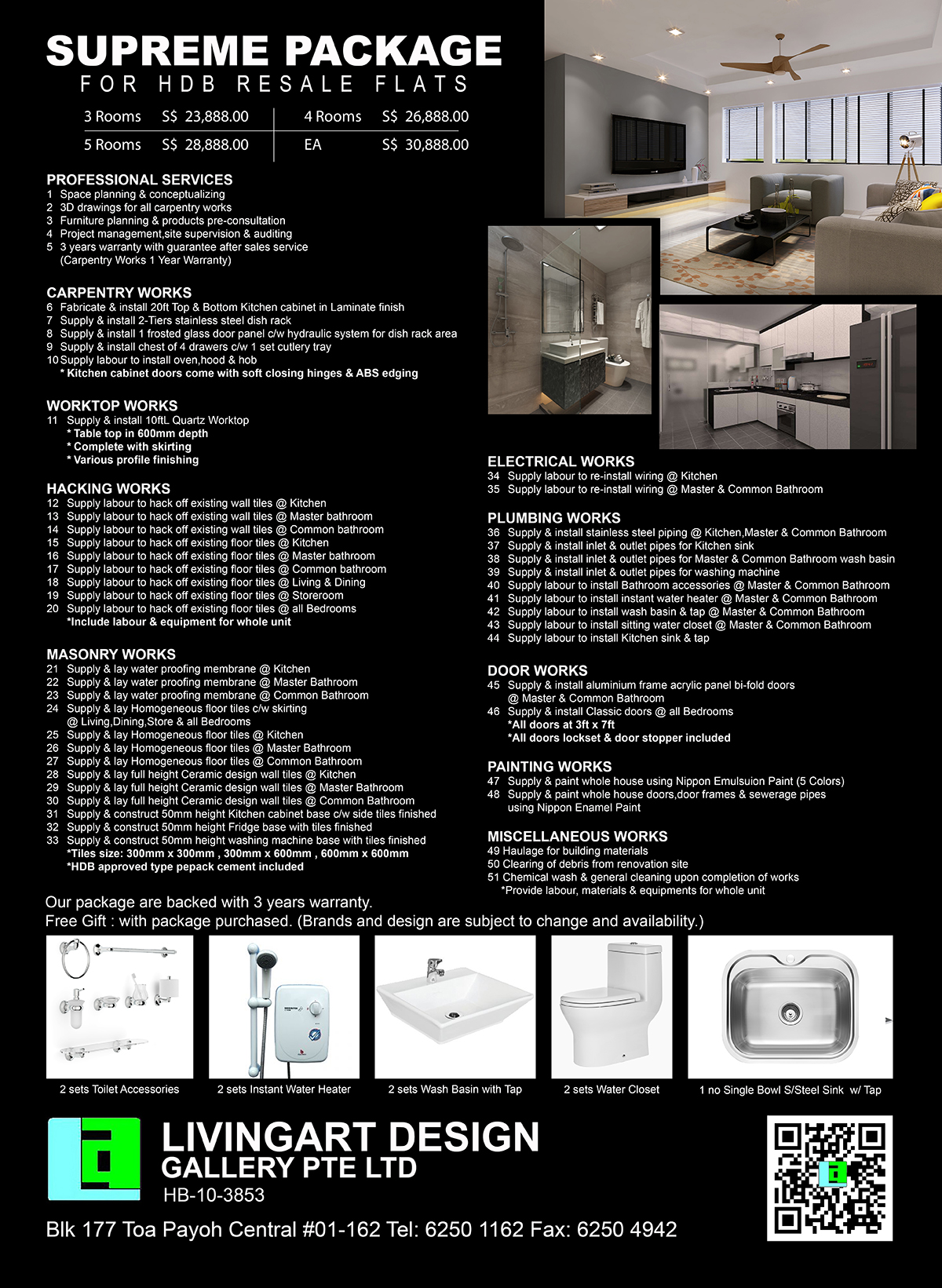 Supreme Package Resale Flat Start From $23,888